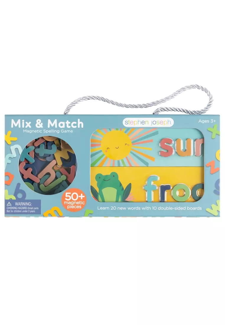 Mix and Match Magnetic Spelling Game