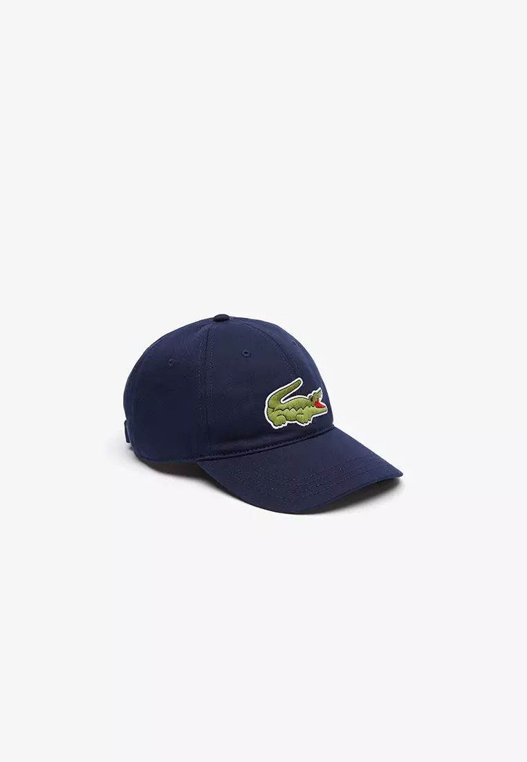 Buy Lacoste Unisex Lacoste Adjustable Organic Cotton Twill Cap