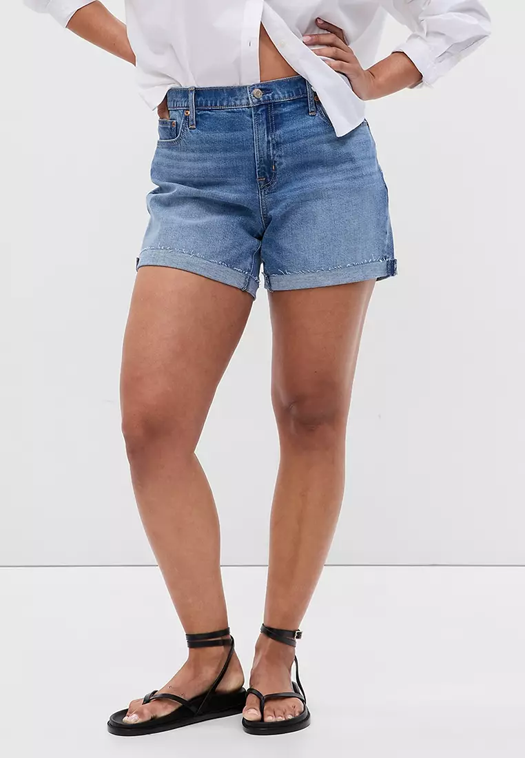 Gap mom jean shorts best sale
