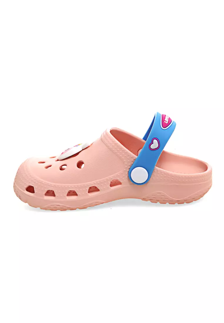 Mians Sepatu Sandal Anak Unisex Cute Anti Slip Elastic Comportable Material EVA ORIGINAL - Pink