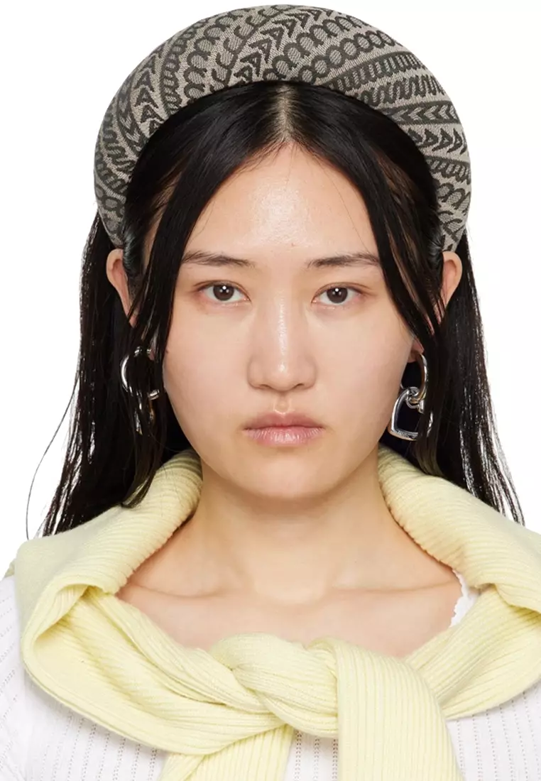 The Charmed Double Heart Hoops Earrings in Silver J202MT4RE22