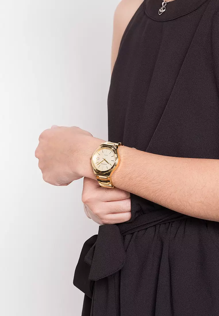 Analog Watch 20122264-Gold Dial - Line