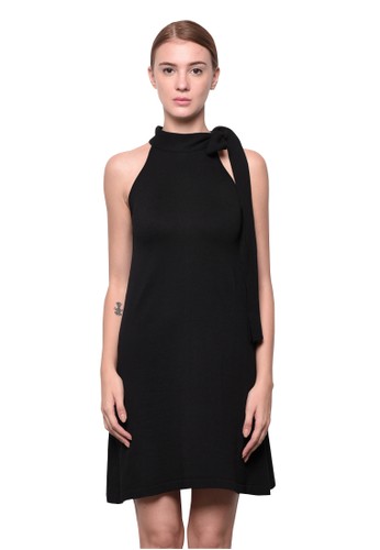 Oline Knit Dress Black