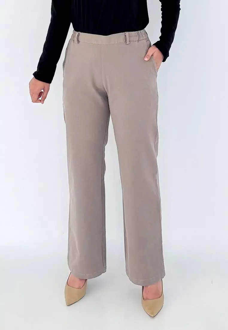 LEZAHRASIGNATURE Amirra Basic Pants - Milo