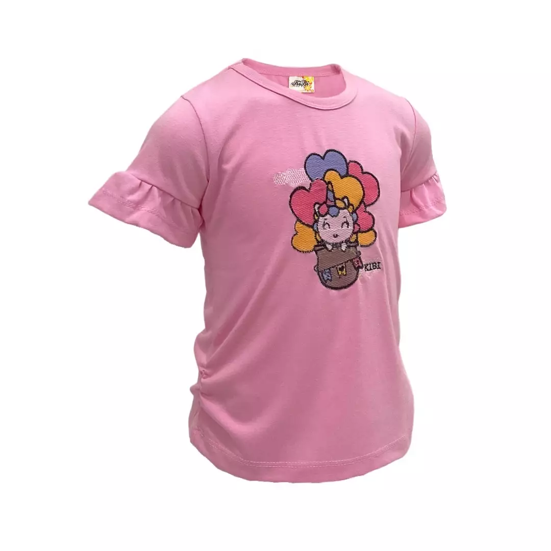 Kibi Kaos Anak Perempuan Bordir Character 10608517