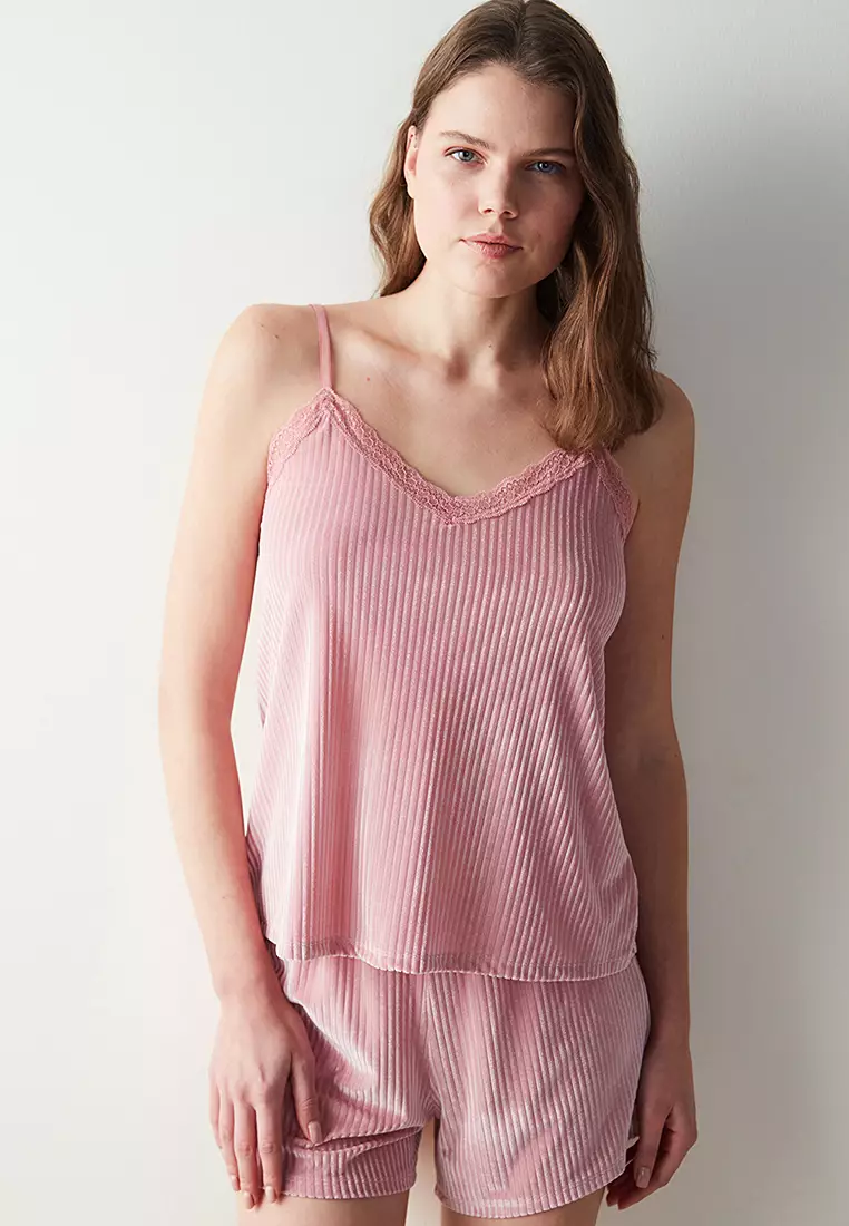 Aurora Velvet Tank Top