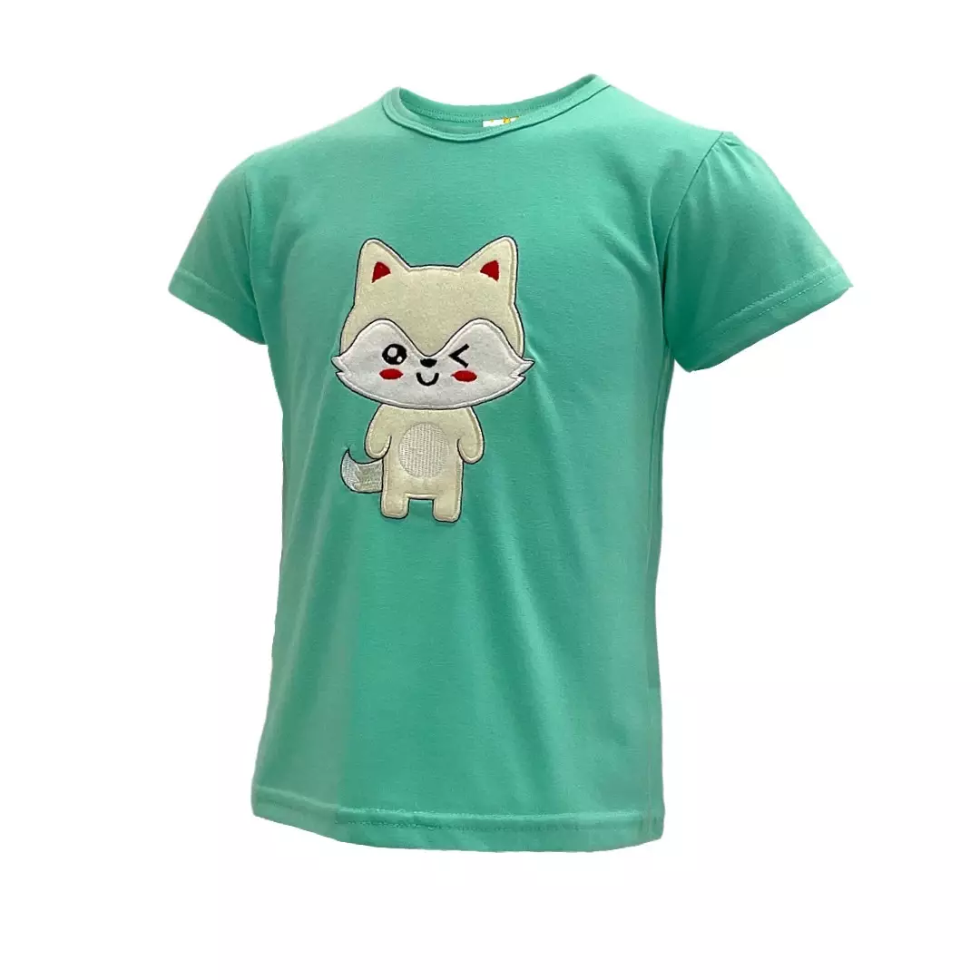 Kibi Kaos Anak Perempuan Bordir Squirrel 10600812