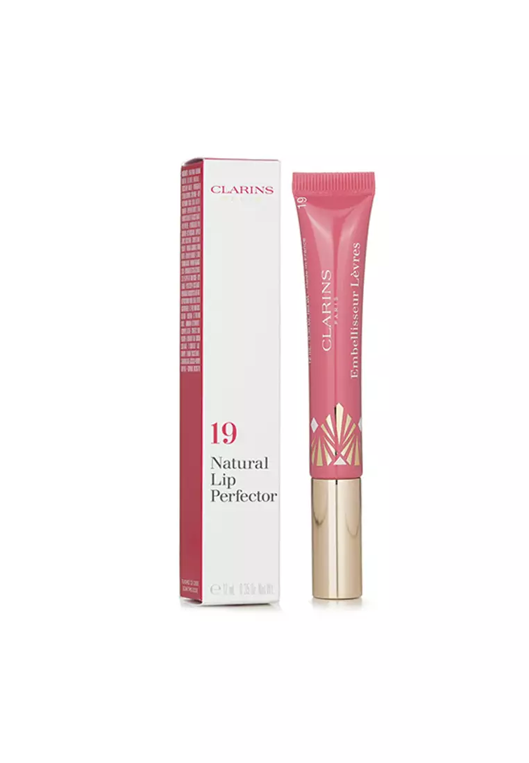 CLARINS - Natural Lip Perfector - # 19 Intense Smoky Rose 12ml/0.35oz
