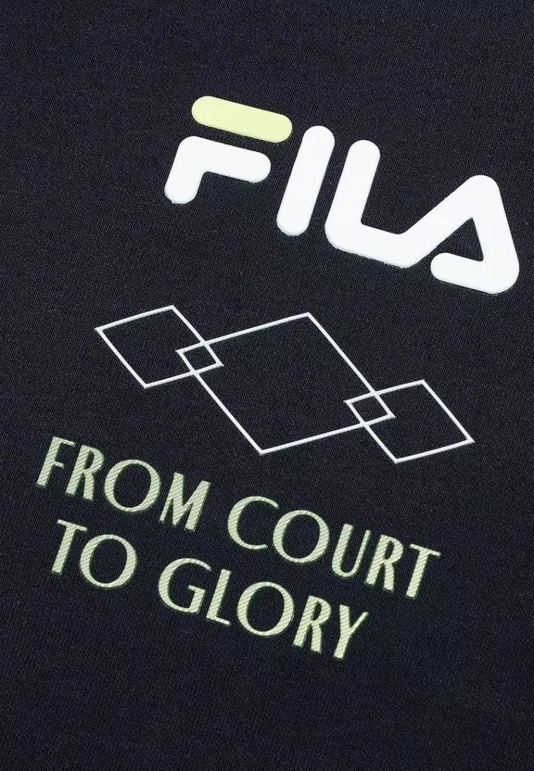 FILA CORE ATHLETICS TENNIS APRÈS-COURT Women Hoodie (Navy)