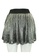 Zadig & Voltaire silver zadig & voltaire Metallic Silver Mini Skirt 17C47AAE5F2F45GS_2