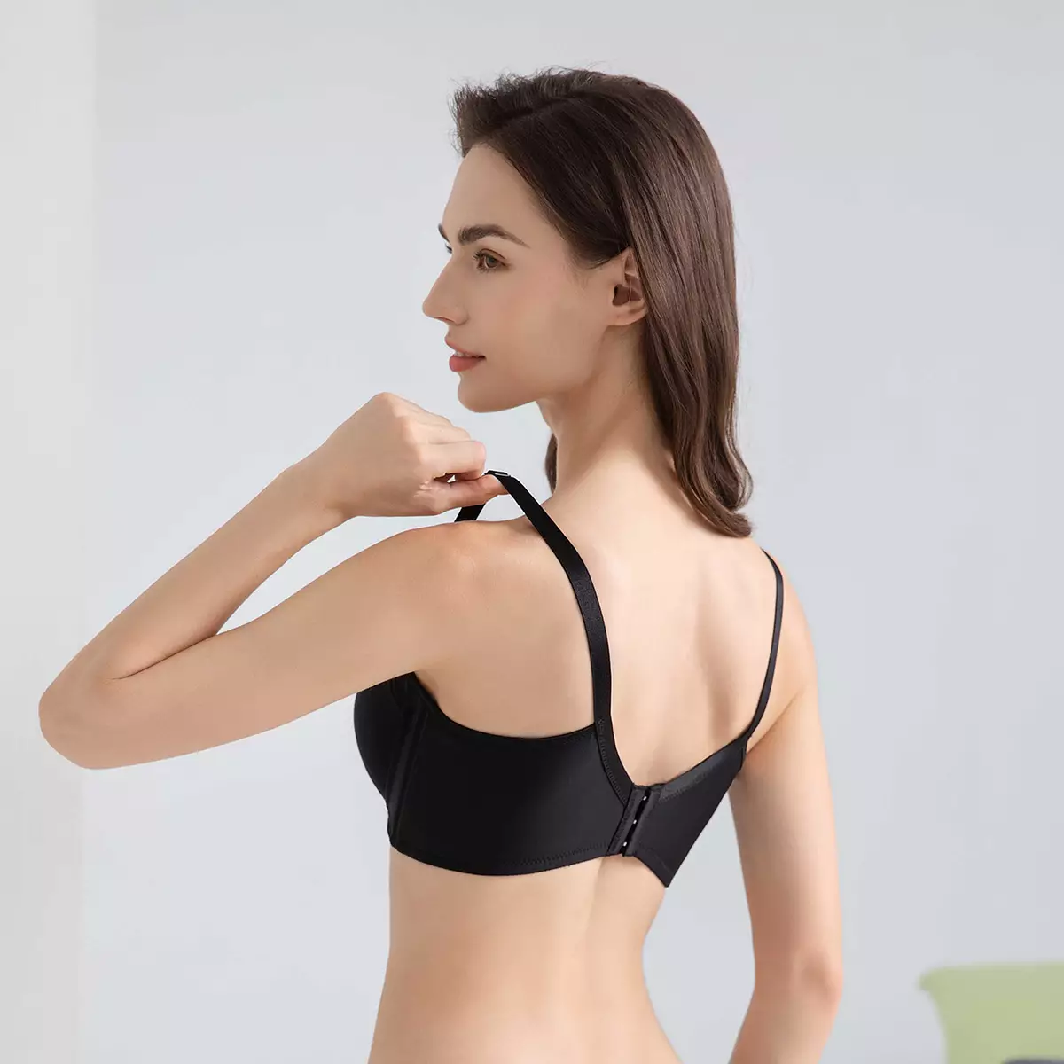Natural Bamboo Bra Cup B S10-30167B - Black