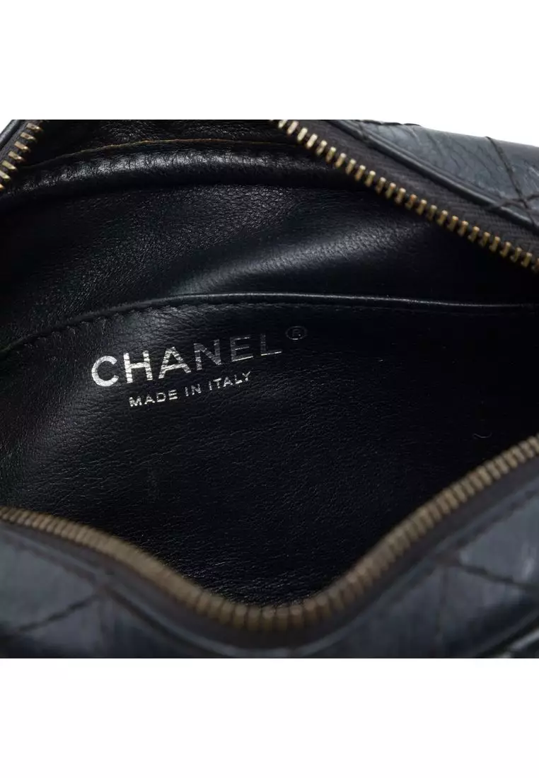 Pre-Loved Chanel Mini Quilted Aged Calfskin Reissue Camera Bag