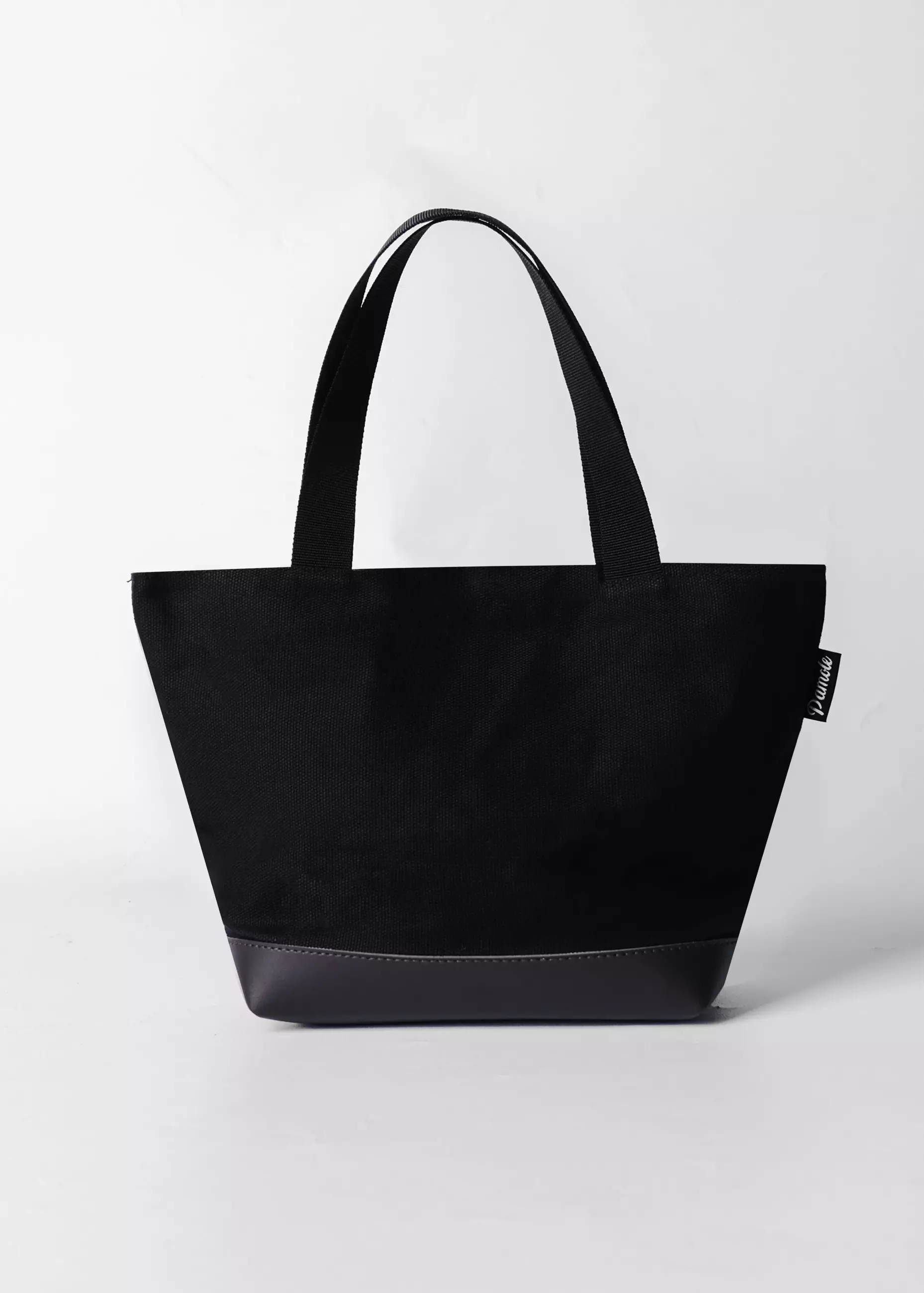 Pamole Pouch Make Up Tas Kosmetik Bahan Kanvas - Rummi Series - Kopi