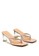 London Rag beige Nude Crystal Lined Thong Block Heeled Sandals A4281SH1CEF029GS_2