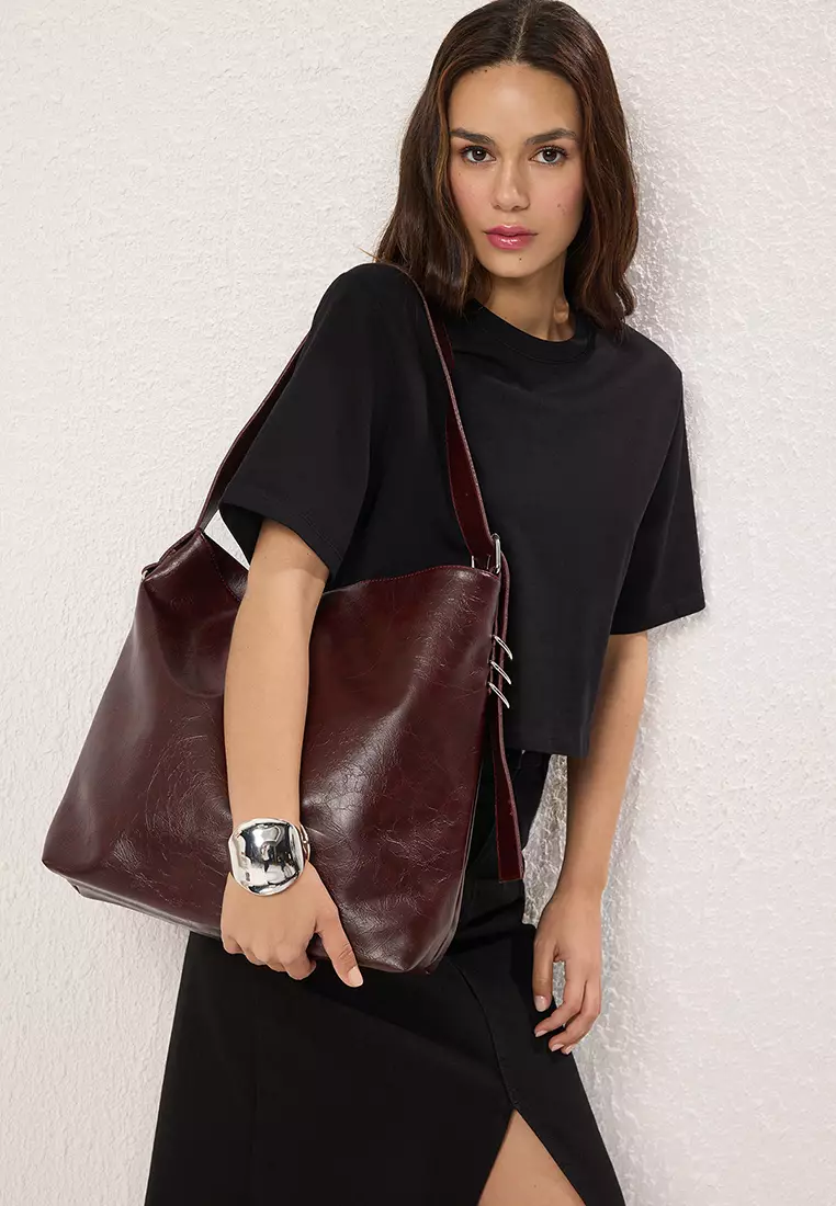 Belt Buckle Shoulder Bag