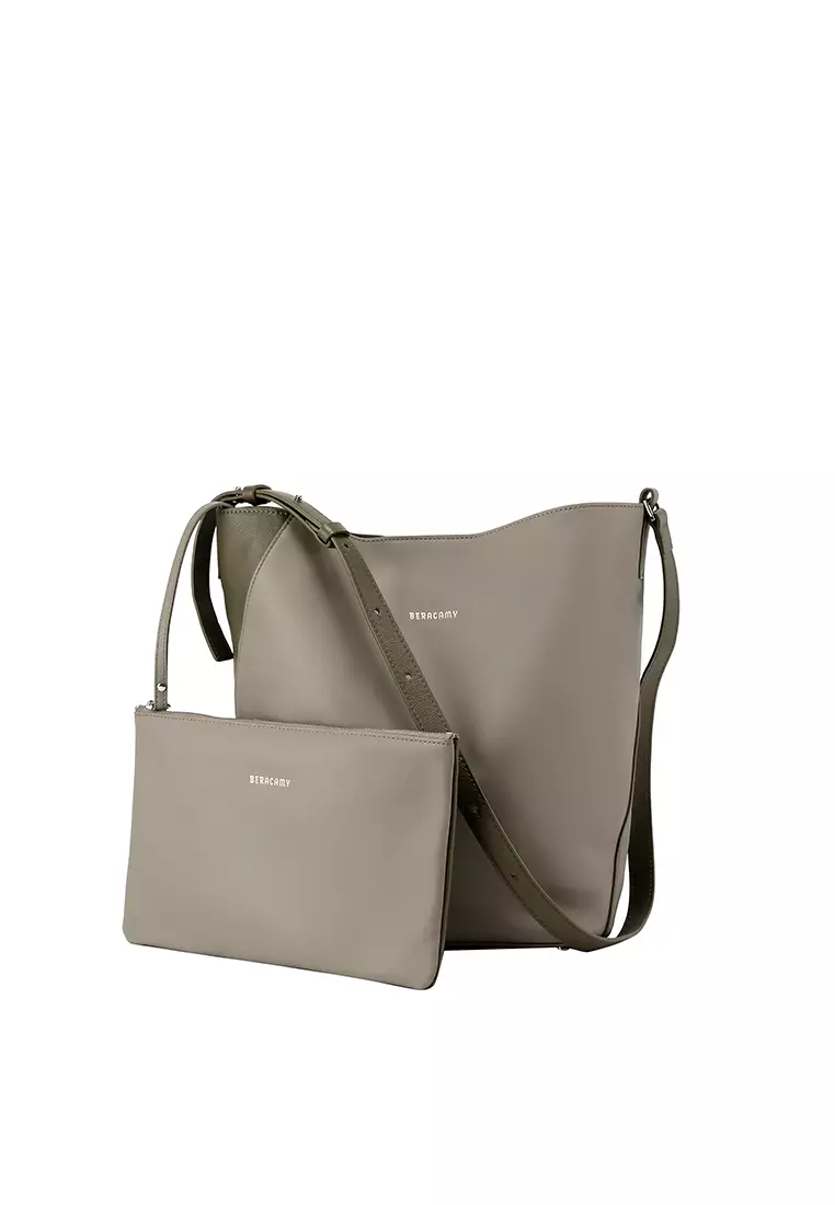 ANAIS Shoulder Bag - Grey / Olive