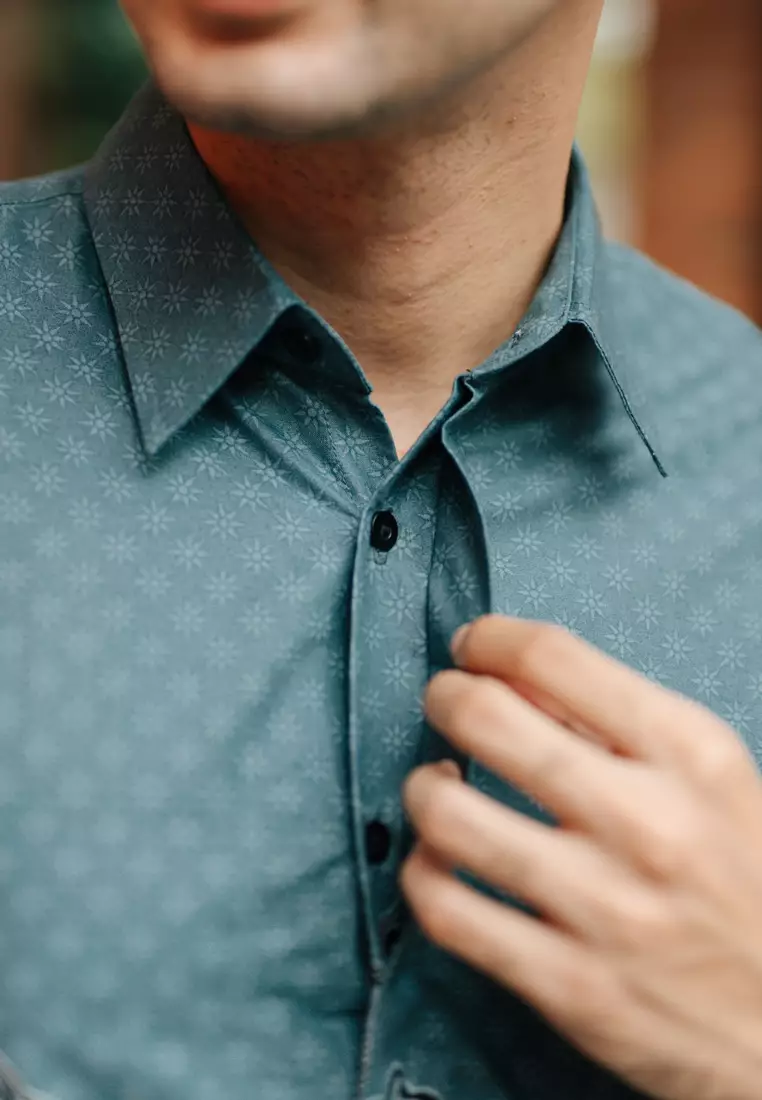 Hadinata Batik Pria Kemeja Panjang Furing Gusti Gina