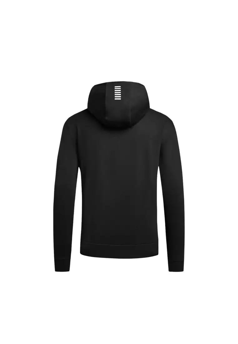 EA7 FW24 Men's Sweatshirt in Black 8NPM32 PJVRZ