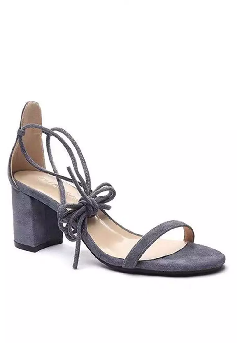 Discount on Twenty Eight Shoes  shoes - SKU: Strap Lace Up Heel Sandal 5691-11