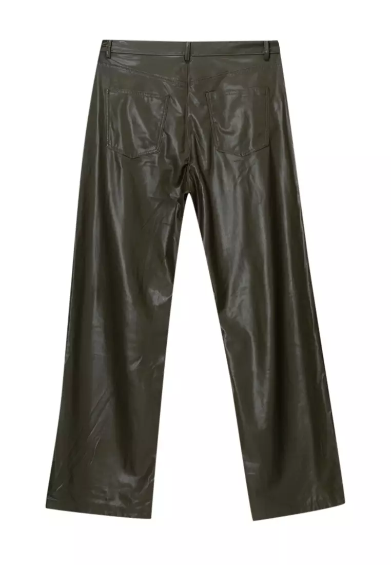 Faux leather pants mens zara deals