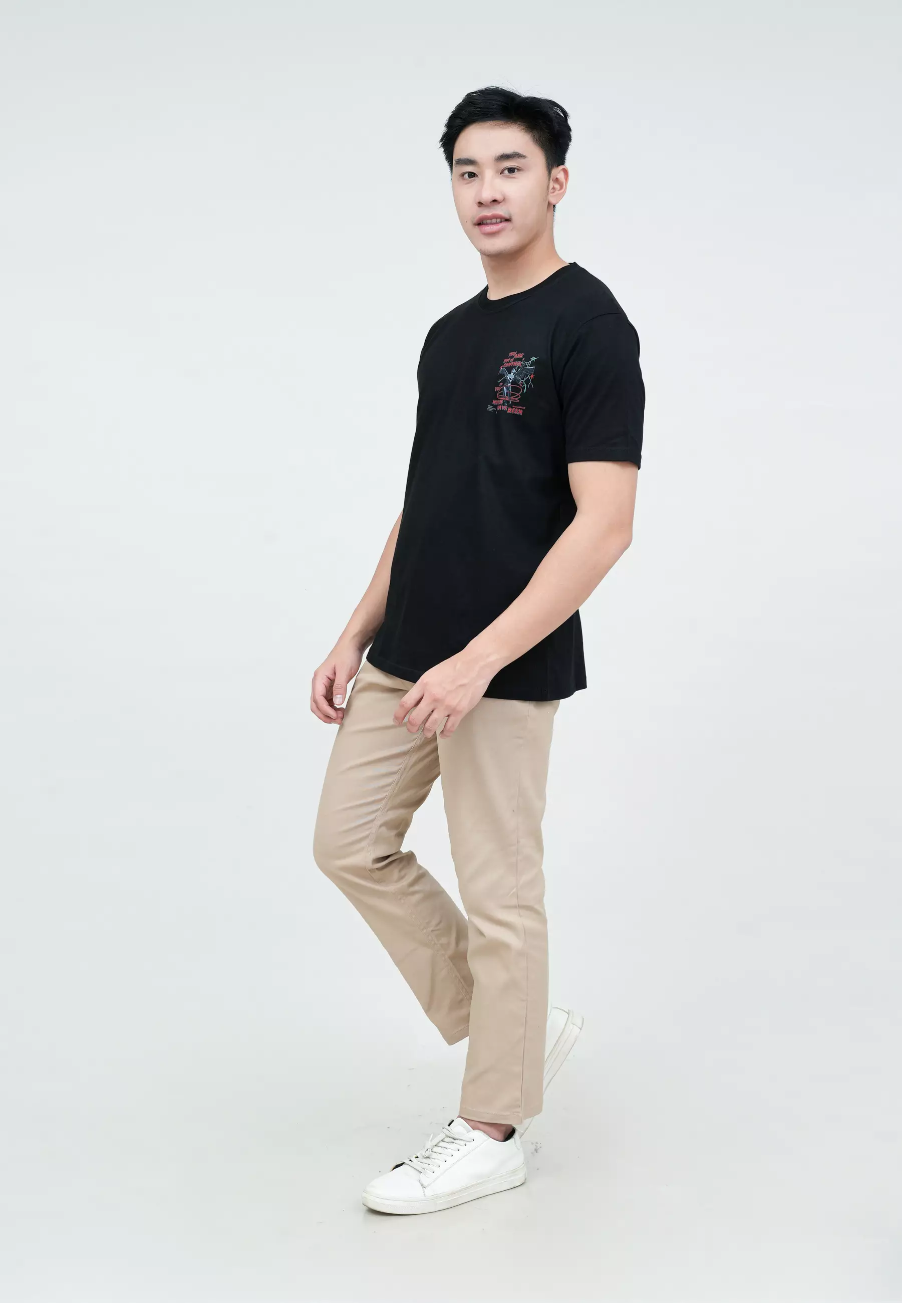 Houseofcuff T-shirt Kaos Hitam Never Have Been Tersedia Size S - 4XL