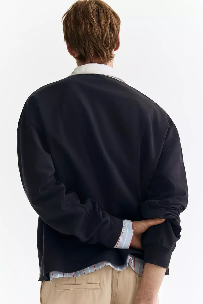 Loose Fit Cotton polo shirt