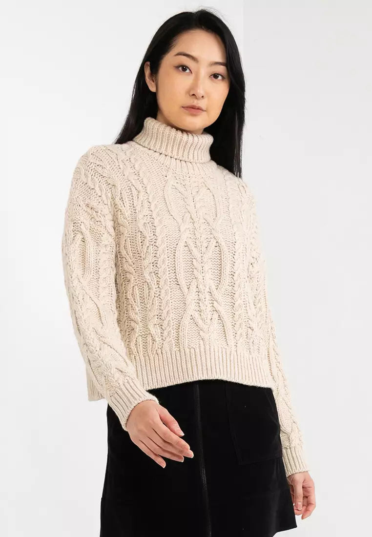 Cable cheap cord sweater