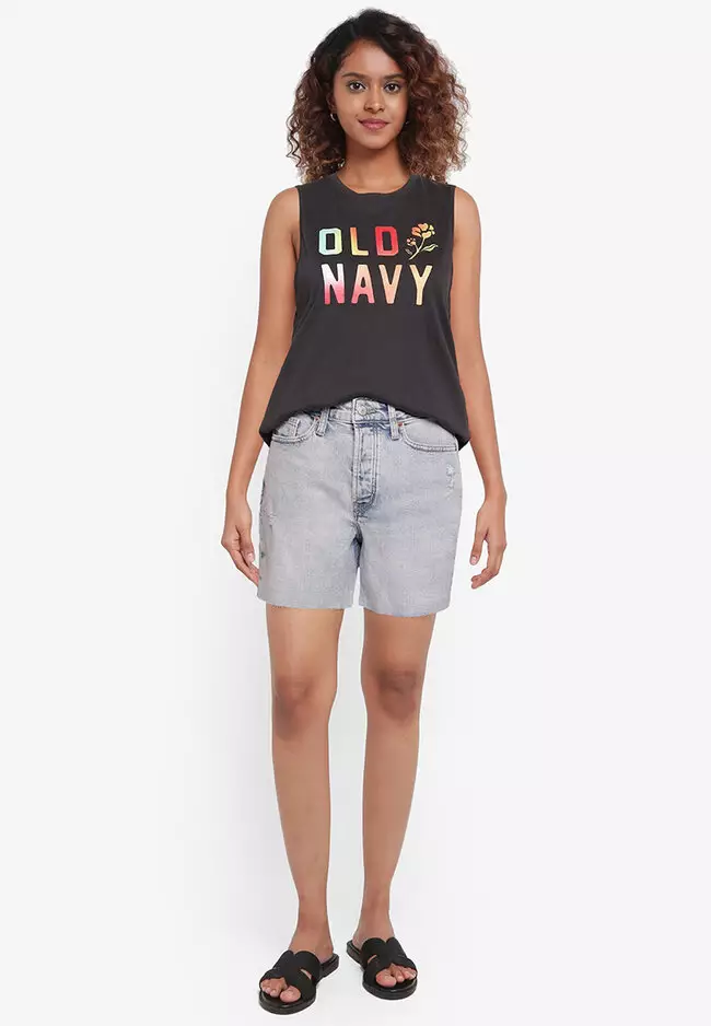 old navy womens denim shorts