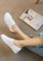 Twenty Eight Shoes white Smart Causal Leather Sneakers RX12811 A731ESHFE03019GS_7