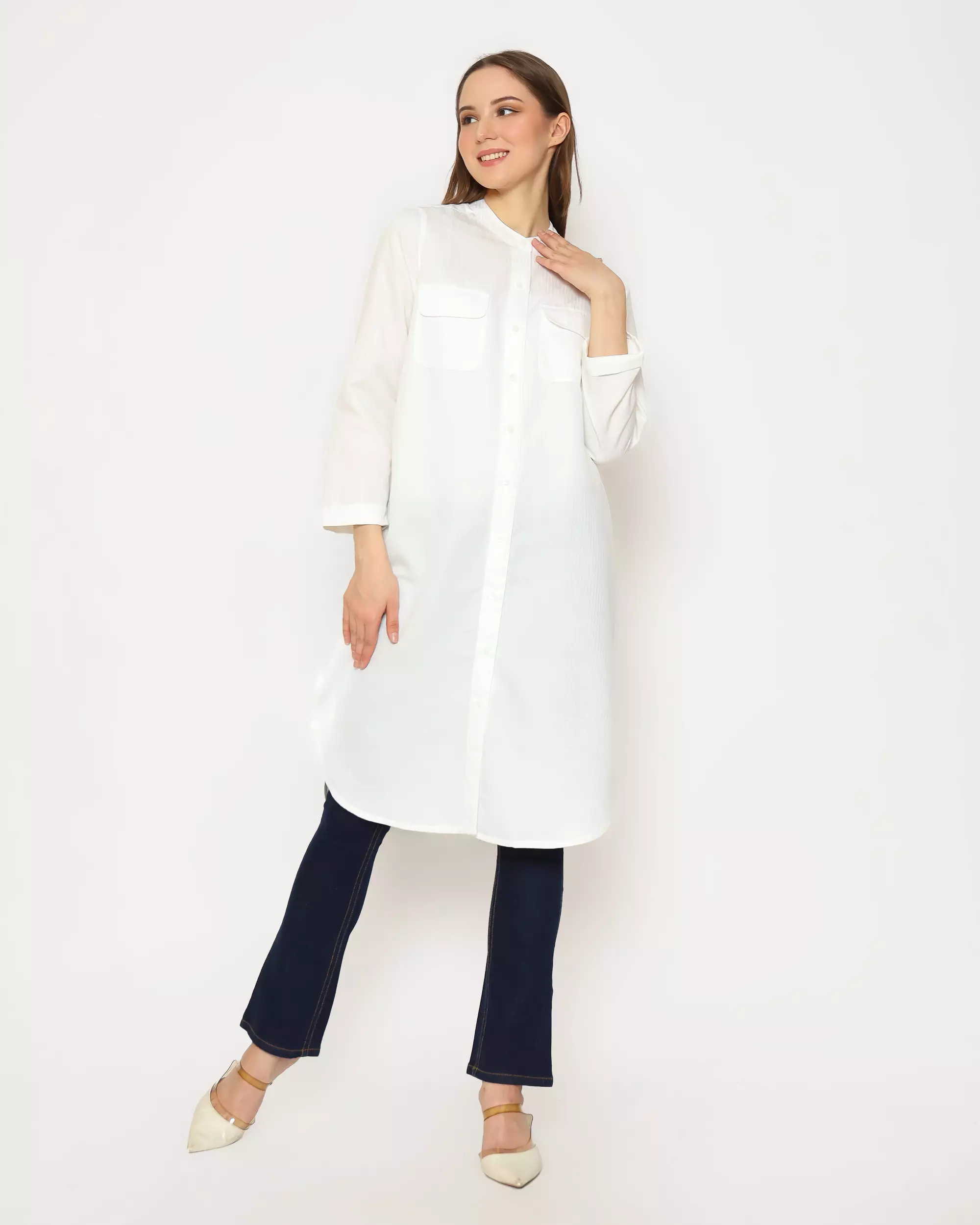 Mafa Long Tunik White