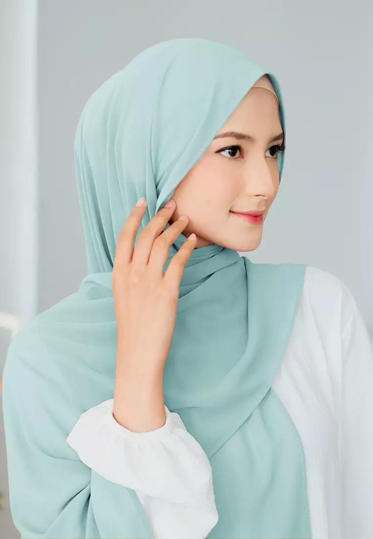 HIJAB INSTAN SAFFA - CYAN