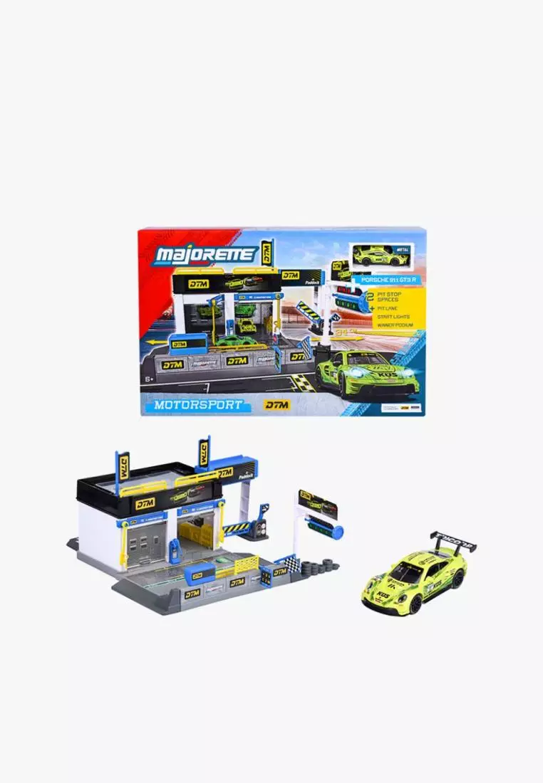 Jual Majorette Motorsport DTM Pit Stop + PORSCHE 911 GT3 R NO.91 MOTOR ...