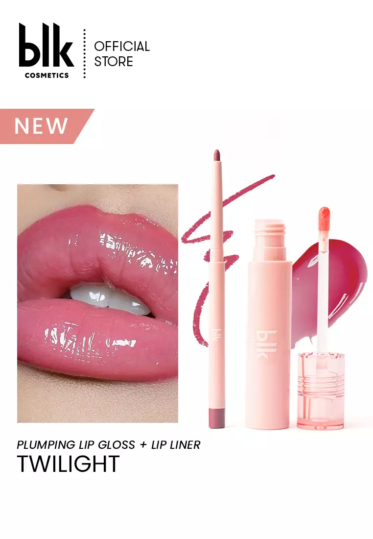 Discount on Blk Cosmetics  shoes - SKU: Blk Cosmetics Fresh Lip Gloss And Lip Liner Set Twilight