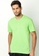 Puritan green V-Neck Colored T-Shirt 033AFAA5005B5AGS_1
