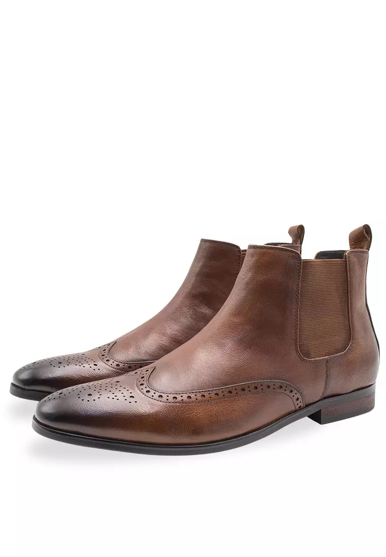 Bariloche Chestnut Chelsea Boots