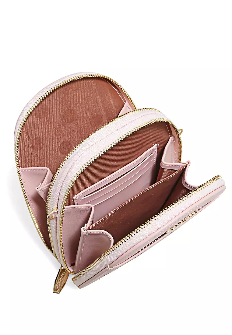 Sling Bag Wanita Tas Selempang Handphone Large Compartment Many Slot Material Leather ORIGINAL