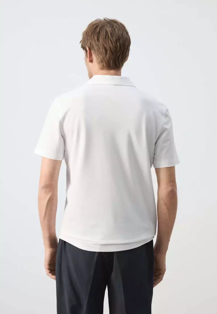 Slim Fit Piqué Polo Shirt