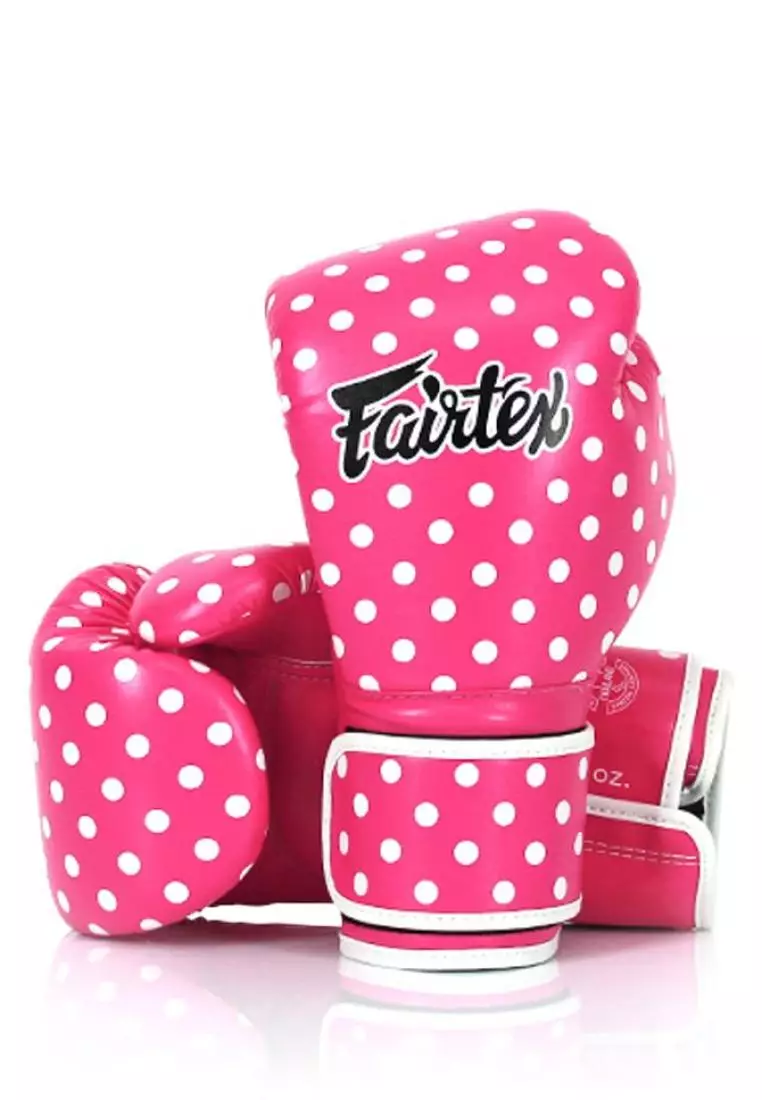Buy Fairtex Fairtex Boxing Gloves Art Collection Pink Polka