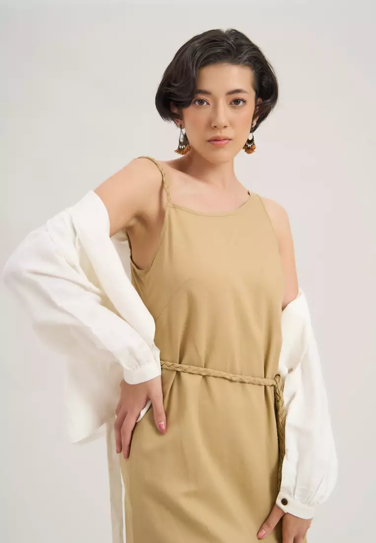 Buy F2 Fashion and Freedom Off-White Linen Top 2025 Online