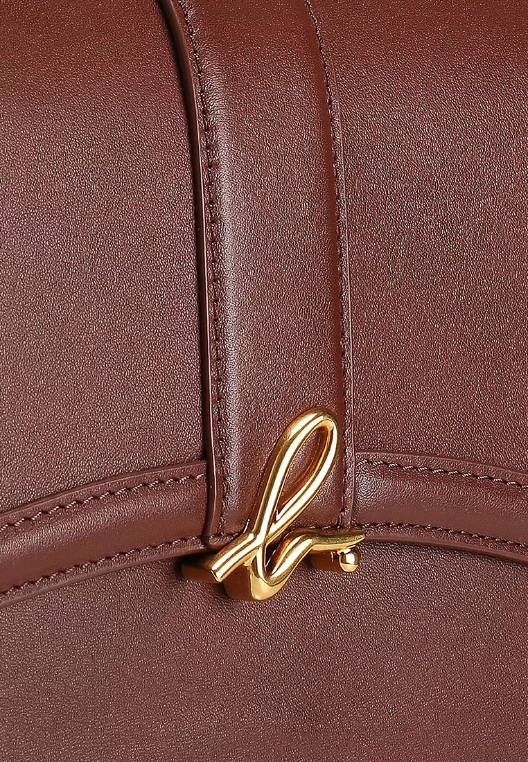B. Logo Shoulder Bag
