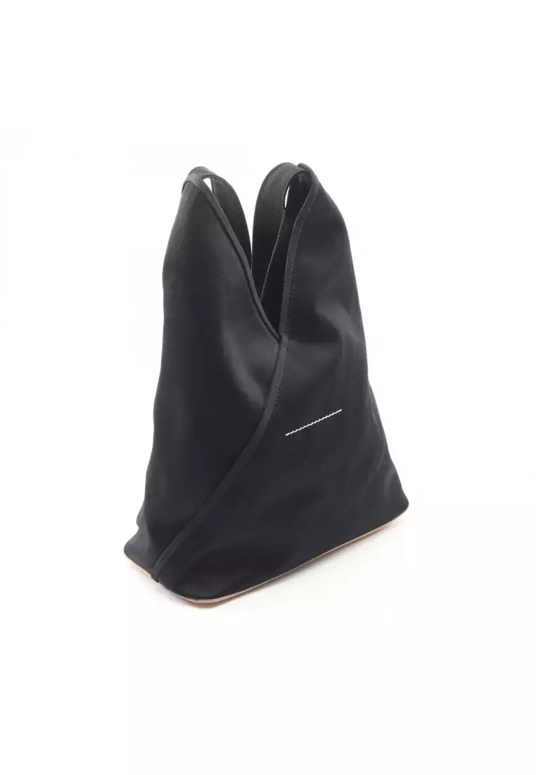 Pre-Loved MM6 MAISON MARGIELA Japanese Shoulder bag Nylon black