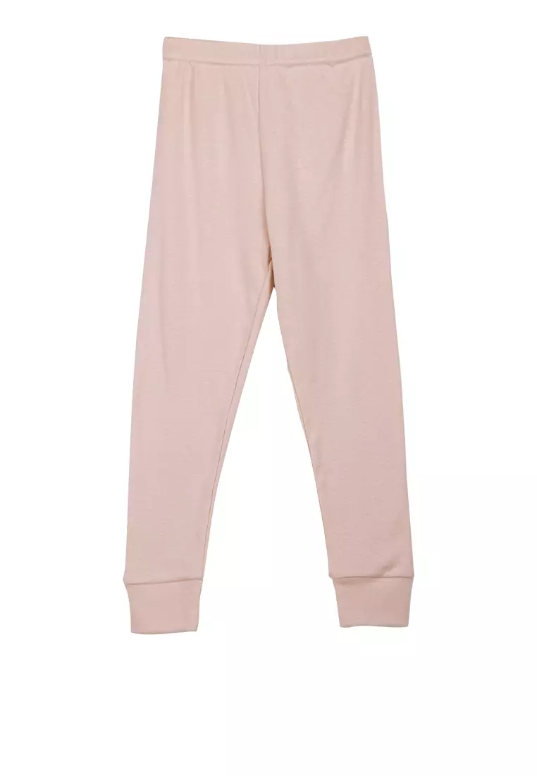 Move Two-Piece Long Sleeves Pajama Set For Girls