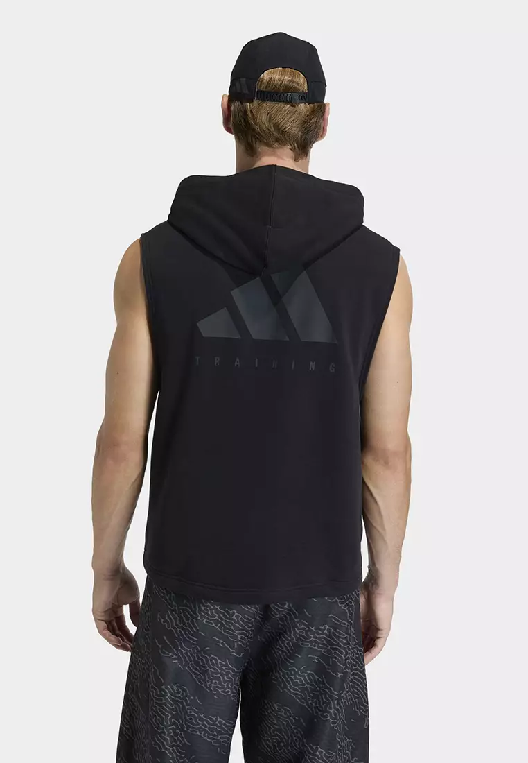 Power Workout Sleeveless Hoodie
