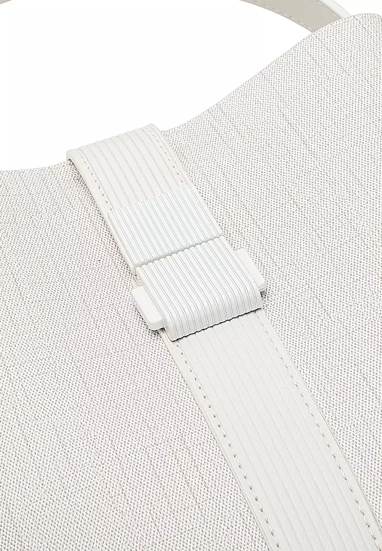 Women's Top Handle Bag / Sling Bag / Crossbody Bag / Shoulder Bag - Off White