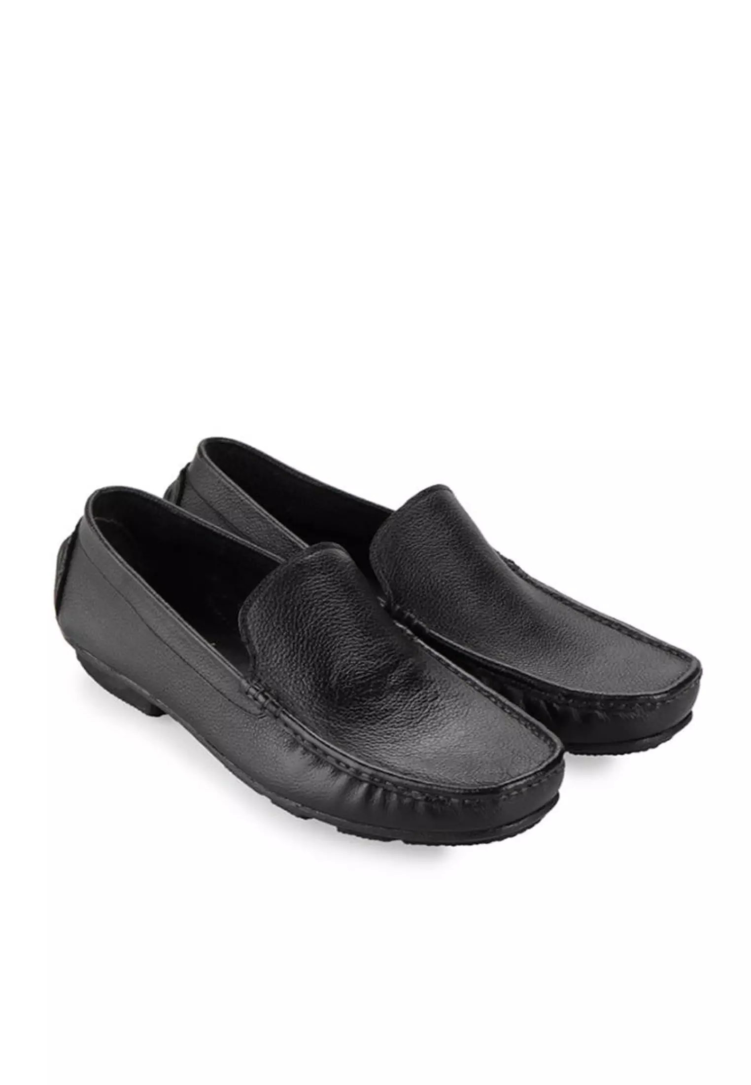 Kevin Sepatu Pria Moccasin Loafer Kulit Asli