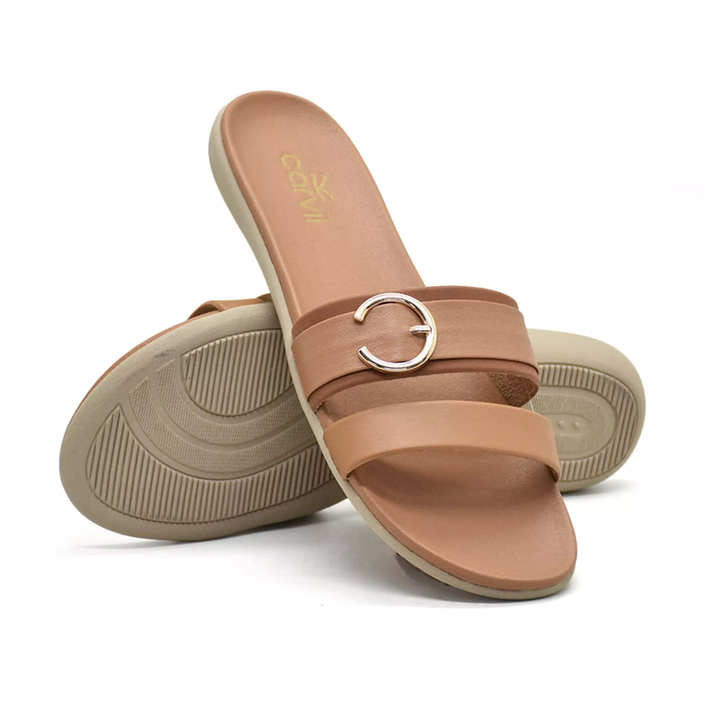 Carvil Sandal Wanita Rikitea-02 L Tan