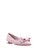 PRODUIT PARFAIT pink Glitter pointed toe bow ballerina B5129SHB042E7AGS_6