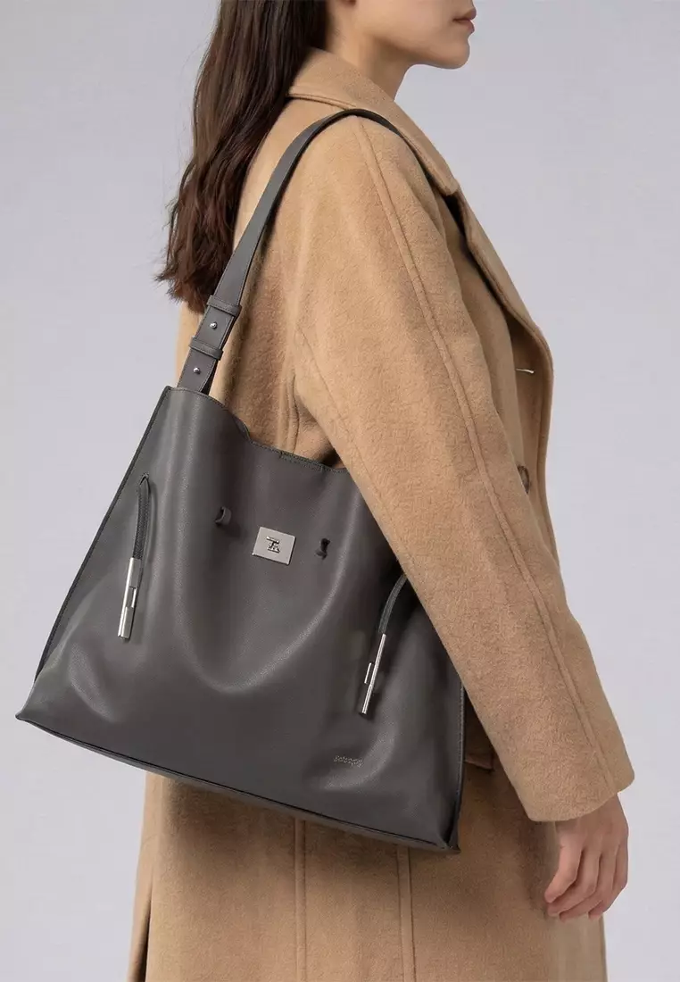SAOI Belt Tote II - Dark Grey