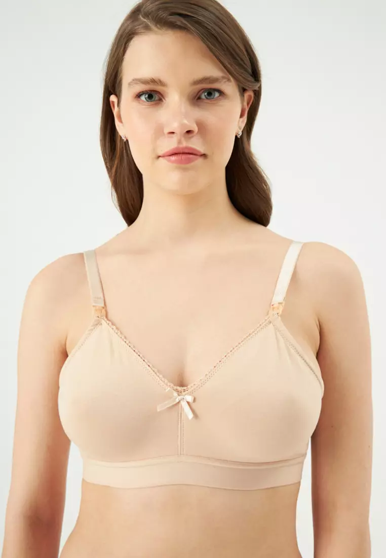 Women's beige Soft Bras, Underwear for Women