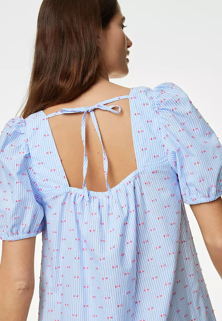 Pure Cotton Printed Nightdress